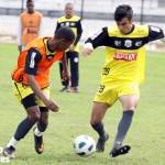 Marcelo - Operário Volante Marcelo (a dir.) não faz mais parte do elenco do Operário - Foto: Luciano Mendes - Site Oficial