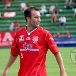 Serginho Catarinense - Rio Branco Serginho Catarinense fez um dos gols da vitória do Leão sobre o Iraty. Foto: Eduardo Bispo/ Redação em Campo