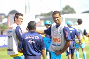 treino Londrina. Foto: Eduardo Bispo/ Redação em Campo