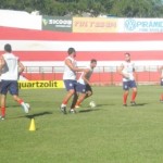 Atletas voltaram aos treinamentos na tarde desta sexta-feira (30). Foto: Leila Lucas de Lima; Assessoria de Comunicação ACP