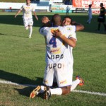 Comemoração Londrina 0 x 1 Cianorte. Foto: Andye Iore/ Assessoria de Comunicação Cianorte FC Valdir e Henrique comemoram gol da vitória do Cianorte. Foto: Andye Iore/ Assessoria de Comunicação Cianorte FC