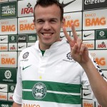 Chico foi apresentado na tarde desta sexta-feira (3) como mais novo reforço do Coritiba. Foto: Assessoria de Comunicação Coritiba