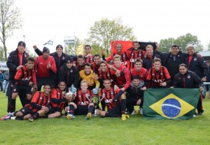 Sub-23 do Atlético conquista seu segundo título na Europa. Foto: Bruno Baggio / Site oficial Atlético.