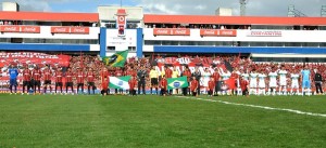 Atlético não sentiu falta da Arena da Baixada. Foto: Site oficial Atlético.