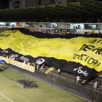 Bandeirão Criciúma. Foto: Leonard Zanin/Site oficial Criciúma EC