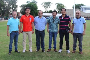 Comitiva coreana foi acompanhada por autoridades em Foz. Foto: Assessoria