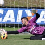 Weverton deve retornar ao time titular. Foto: Gustavo Oliveira/Site oficial Atlético.