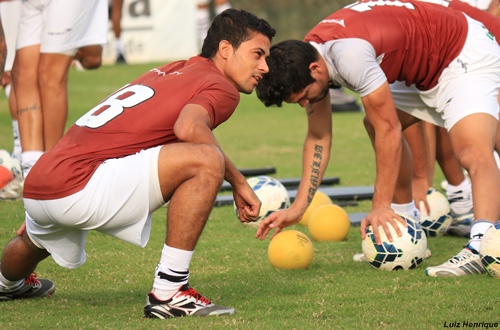 Figueirense inicia preparação para encarar o Corinthians