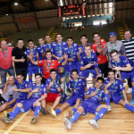 Foz Cataratas Futsal foi tricampeão da Taça Paraná Sub-20. Foto: Nilton Rolin/Assessoria
