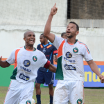 Cadu é o artilheiro isolado da Série B SC. Foto: Rafael Nunes/Site oficial Camboriú