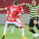 Coxa não segurou o Inter e está em último na classificação da Série do Brasileirão. Foto: Divulgação / Site Oficial Coritiba.