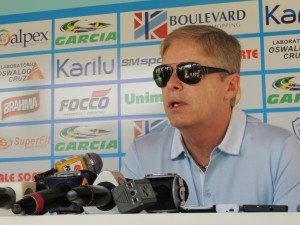 "É preciso ser otimista e continuar apoiando o time”, afirmou Sérgio Malucelli. Foto: Pedro Rampazzo/ Site Oficial Londrina Esporte Clube