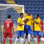Seleção Brasileira Sub-21 no Catar. Foto: Talal Salman