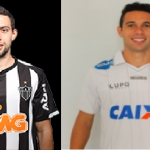 Os meias Fillipe Souto e Junior Timbó, pode chegar ao Joinville Chapecoense, respectivamente. Foto: Divulgação/Site Oficial do Atlético e ABC.