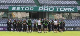Coritiba viaja para Santos para sair da ZR