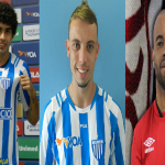 Bruno Mendes chega para ocupar a vaga de Paulo Sérgio. E Washington terá a difícil missão de livrar o Palmeiras do rebaixamento. Foto: André Palma Ribeiro/Site Oficial do Avaí e Divulgação/Site Oficial do Avaí e Joinville.