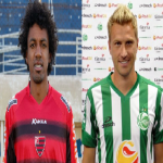 Roger Gaúcho e Rafael Pereira são os novos reforços do Tigre. Foto: Divulgação/Site Oficial do Oeste e Juventude.