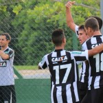 Figueirense saí na frente no confronto da semifinal juvenil com o Avaí. Foto: Luiz Henrique / Figueirense FC.