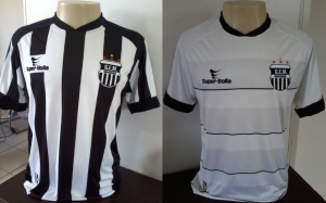 Diretoria apresentou as camisas que serão usadas na Terceira Divisão de 2015. Foto: Douglas Santos.