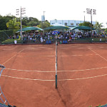 Partidas acontecem nas quadras do Citi Tênis, em Foz do Iguaçu. Foto: Marcos Labanca/Grampo Comunicação