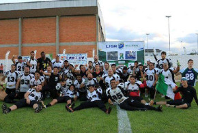 Equipe de Foz do Iguaçu é campeã da Liga Nacional de Futebol Americano