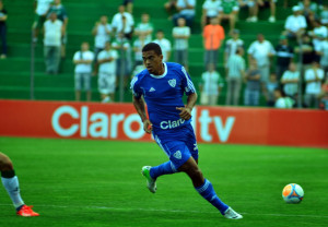 Leandro foi o artilheiro do Cruzeiro no Gauchão 2014, com quatro gols. Foto: Divulgação/Site Oficial do Cruzeiro.