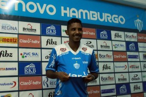 Rafinha defendeu o Novo Hamburgo, em apenas um jogo. O Novo Hamburgo foi eliminado nas quartas-de-final, pelo Grêmio. Foto: Divulgação/Site Oficial do ECNH.