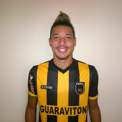 No Volta Redonda, o atacante Hugo marcou seis gols em 15 jogos. Foto: Igor Bravo/Fair Play Assessoria.