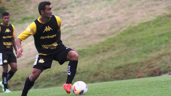 Hégon não teve nenhuma chance no Tigre. Foto: Fernando Ribeiro/Site oficial do Criciúma