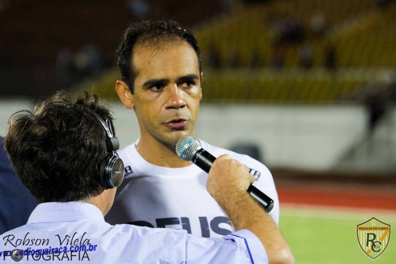 O zagueiro Fabiano participou de 36 jogos e marcou três gols, em dois anos defendendo o Maringá. Foto: Robson Vilela/Redação  em Campo.