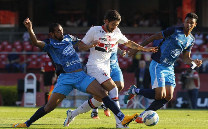 Após o jogo o Avaí continua na décima posição com 11 pontos e o São Paulo na vice liderança com 16. Foto: Rubens Chiri/saopaulofc.net