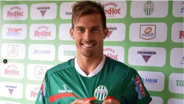 O atacante argentino Tripodi, marcou cinco gols em 17 jogos. Foto: Sidnei Batista/Site do Metropolitano.