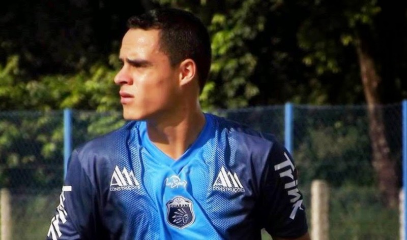 Vitinho participou de 15 jogos pelo Guarani de Palhoça e marcou onze gols. Foto: Divulgação/SERC Guarani.