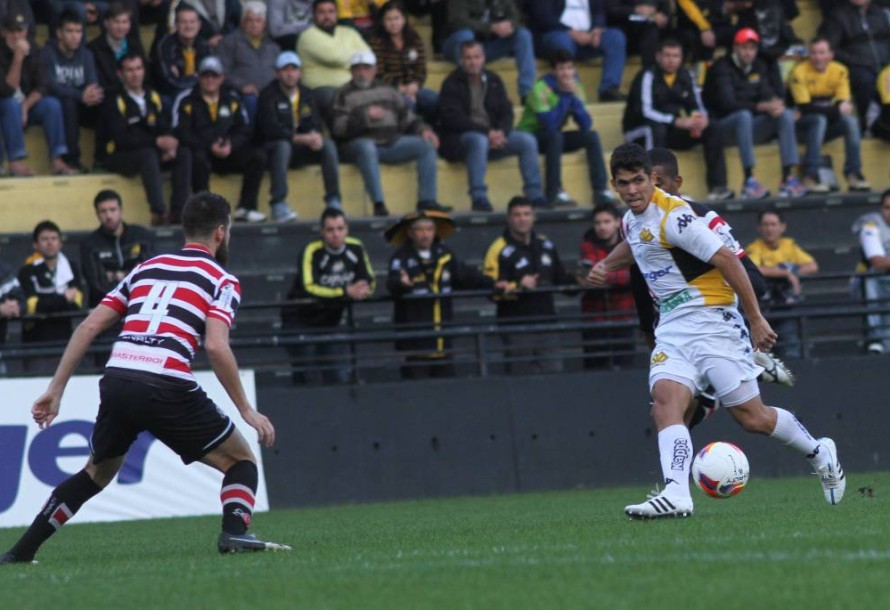 Tigre foi derrotado por 3 a 1. Foto: Fernando Ribeiro/Criciúma Oficial