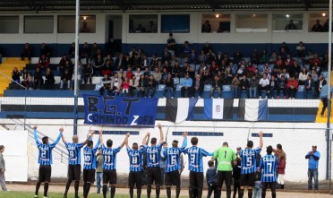O Atlético Tubarão foi derrotado em casa pelo Camboríu, que agora é o lider da competição. Foto: Mauricio Vieira/Siteoficial CA Tubarão