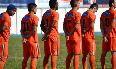 Camboriú está a dois jogos do acesso a divisão principal do Catarinense. Foto: Reprodução/Facebook Camboriú.