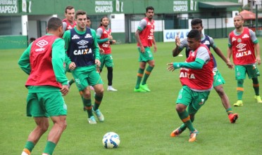 Alviverde inicou na quarta-feira (11), sua preparação pro jogo contra o Internacional. Foto: Chapecoense/Divulgação