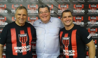 Chapas Democracia Atleticana e Coração Atleticano se unem em busca da vitória nas eleições à presidência do Atlético-PR. Foto: Site Gazeta do Povo.