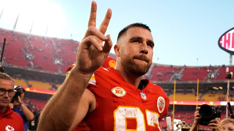 Travis Kelce is currently under contract with the Kansas City Chiefs until 2026 on a $14m-a-year deal